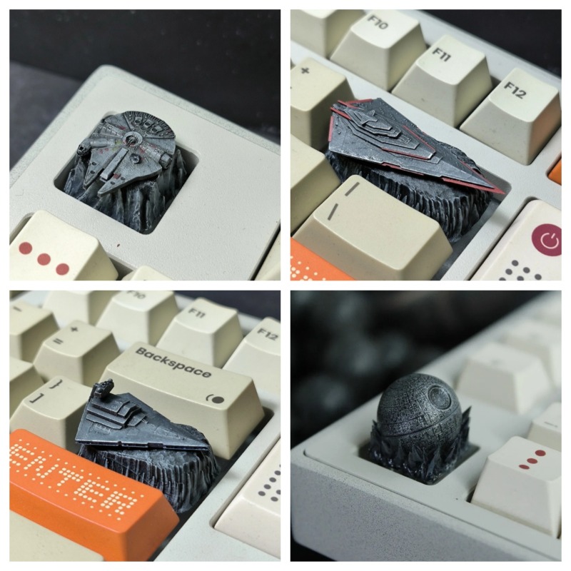 3D Printing Keyboard Keys - Tecla Artesanal Original de Resina Impressa