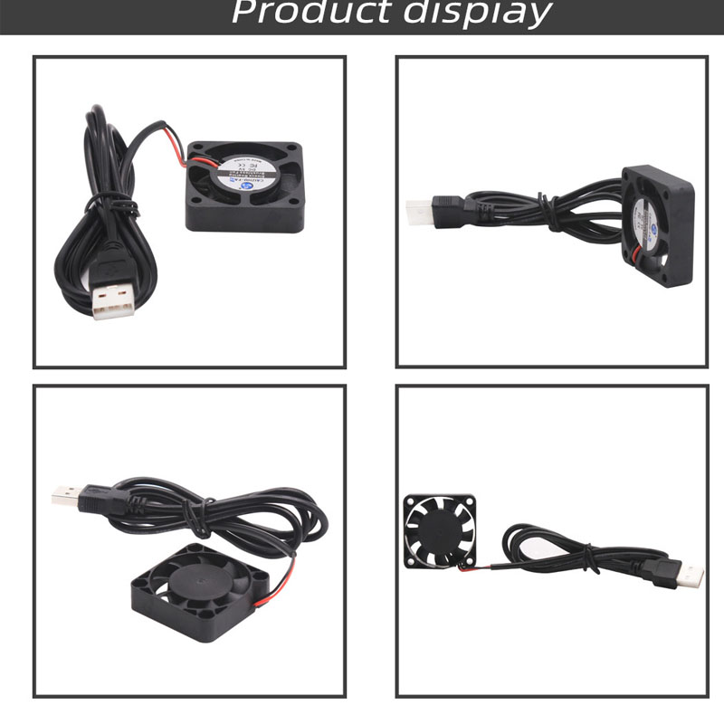 Cooling Fan 40Mm 3D - Ventilador Brushless DC 5V 40mm 40x40x10mm