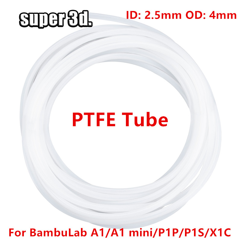 3D Printing Bambu Lab - Tubo PTFE Bambu Lab 1/2/50M, ID