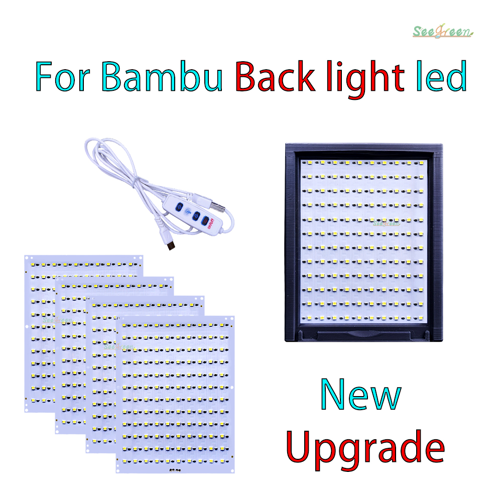 3D Printing Bambu Lab - Para bambu laboratório lithophane led painel