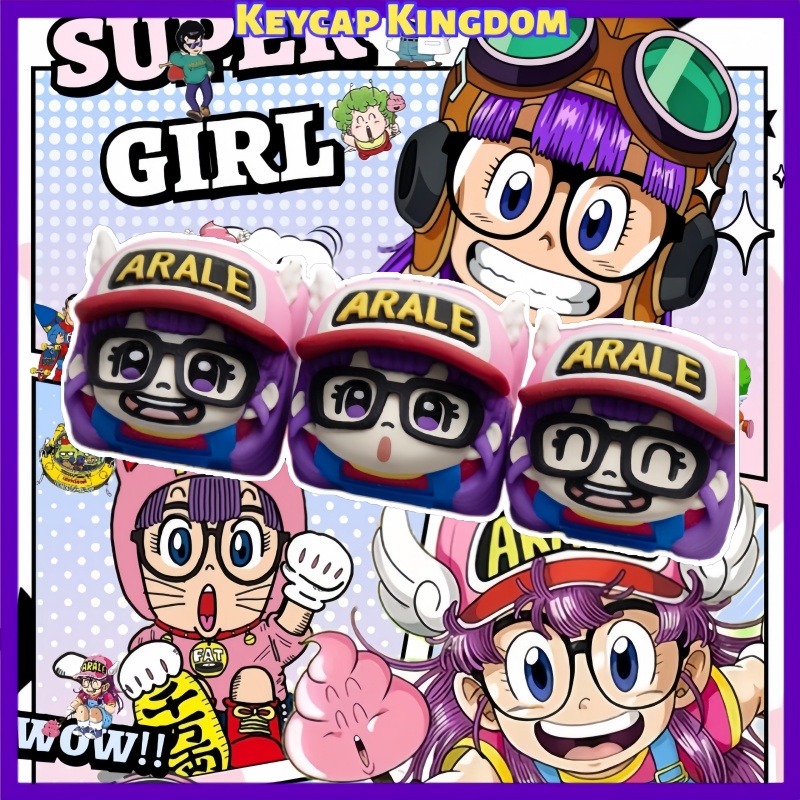 3D Printing Keyboard Keys - Tecla Personalizada 3D Impressa Dr. Slump