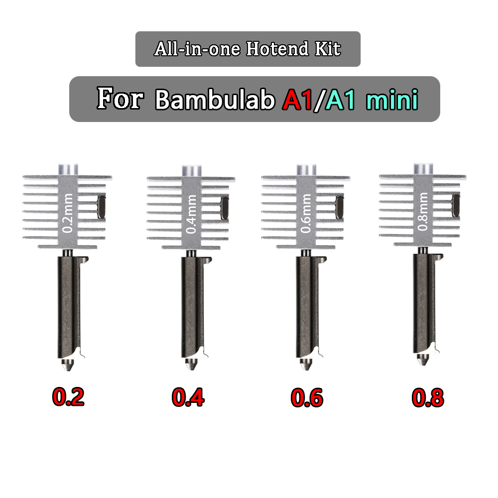 3D Printing Bambu Lab - Kit Hotend Aprimorado para Bamb Lab