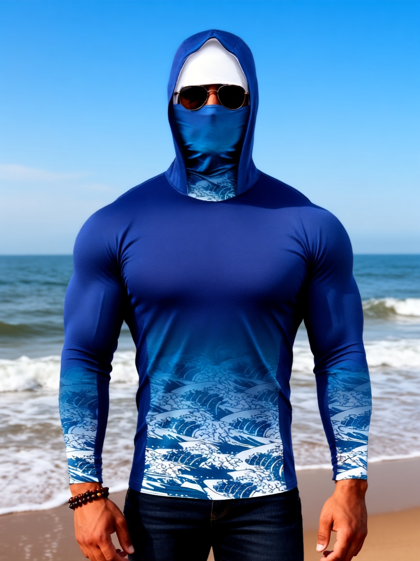 3D Printing Design - Camisa Masculina de Manga Longa Estilo