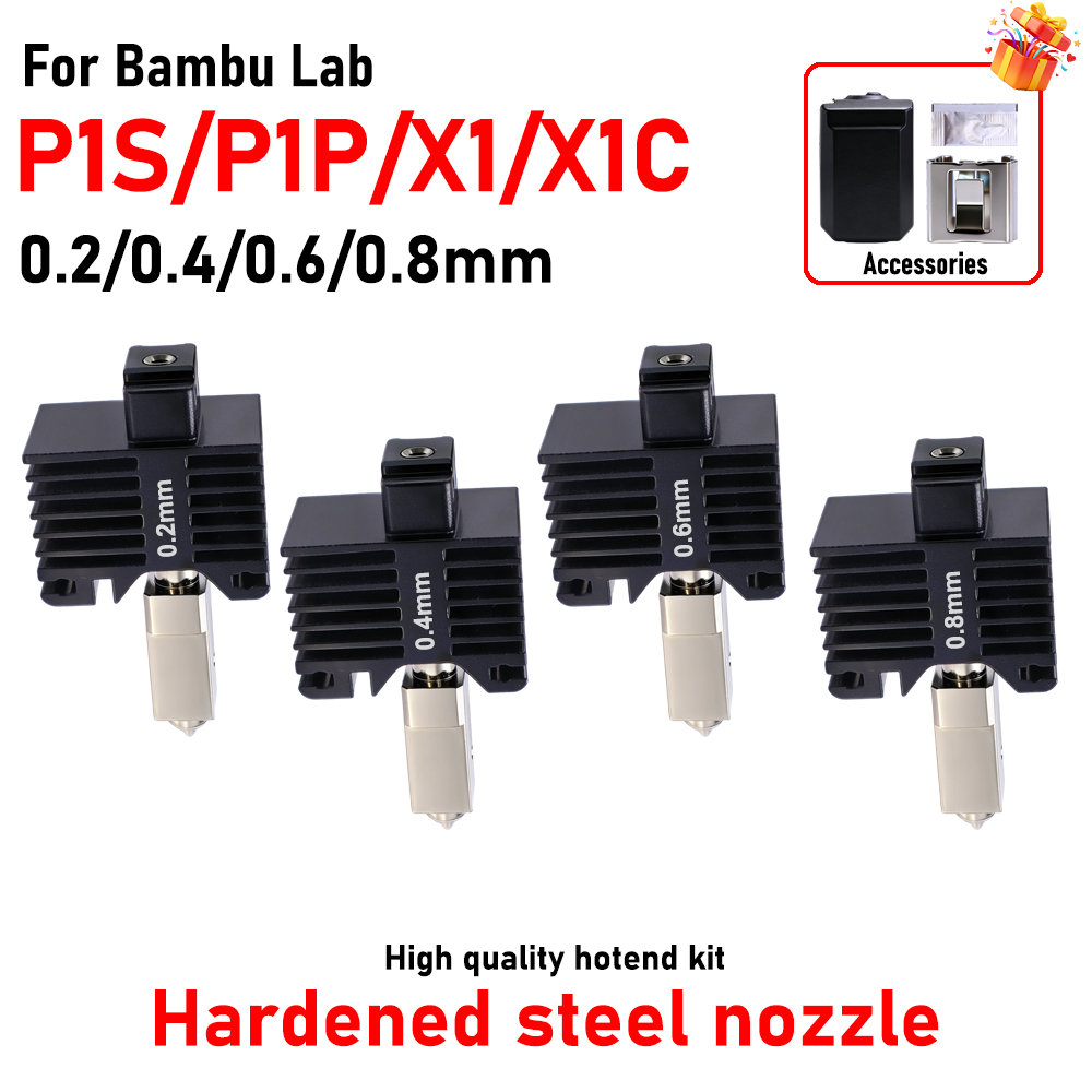 3D Printing Bambu Lab - Hotend para Bambu Lab P1P X1C