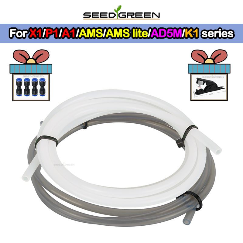 3D Printing Bambu Lab - Tubo PTFE para Bambu Lab P1P/P2S