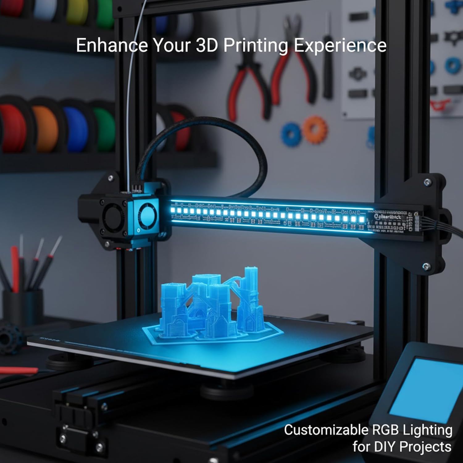 Para Bambulab CyberBrick WS281 - 3D Printing Bambu Lab avaliação e preço