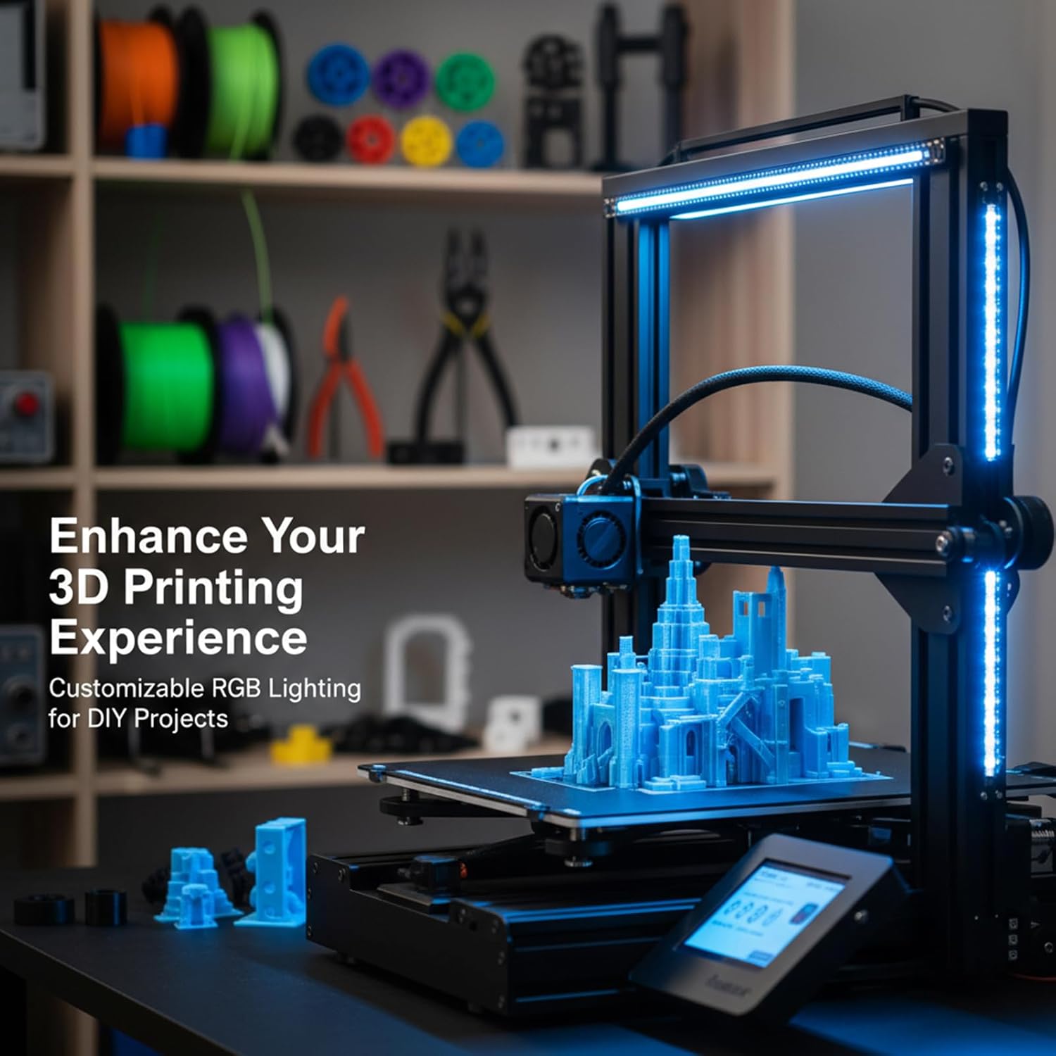 Para Bambulab CyberBrick WS281 - 3D Printing Bambu Lab avaliação e preço