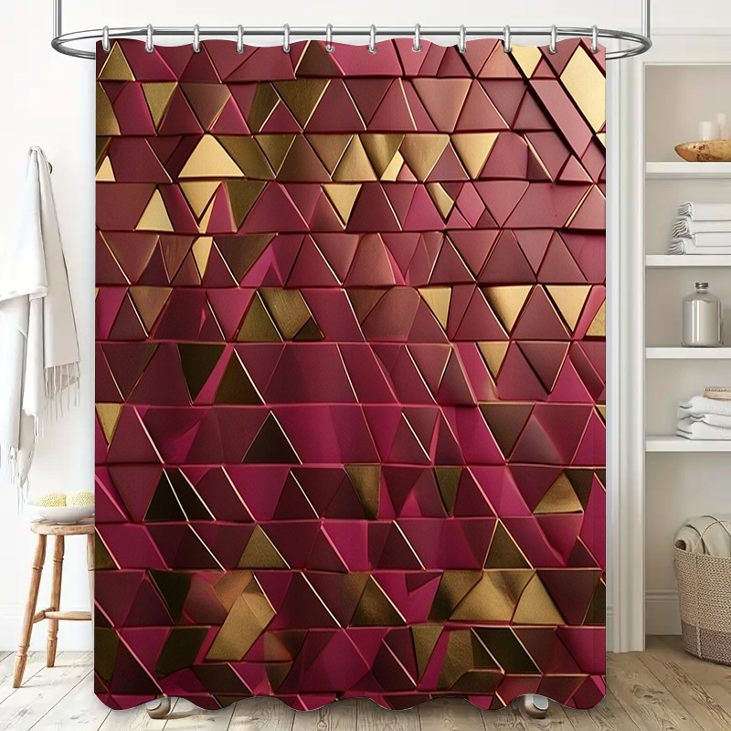 Cortina de chuveiro triangular - 3D Printing Aliexpress avaliação e preço