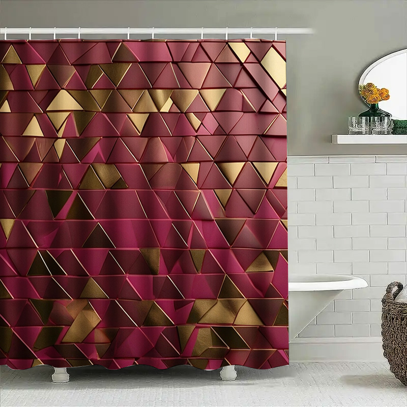 Cortina de chuveiro triangular - 3D Printing Aliexpress avaliação e preço