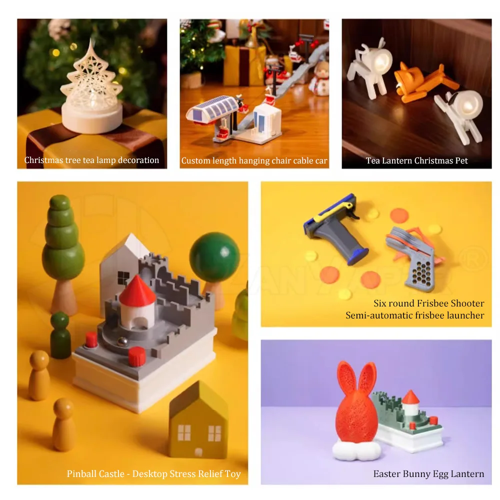 Componentes Criativos DIY para - 3D Printing Bambu Lab avaliação e preço