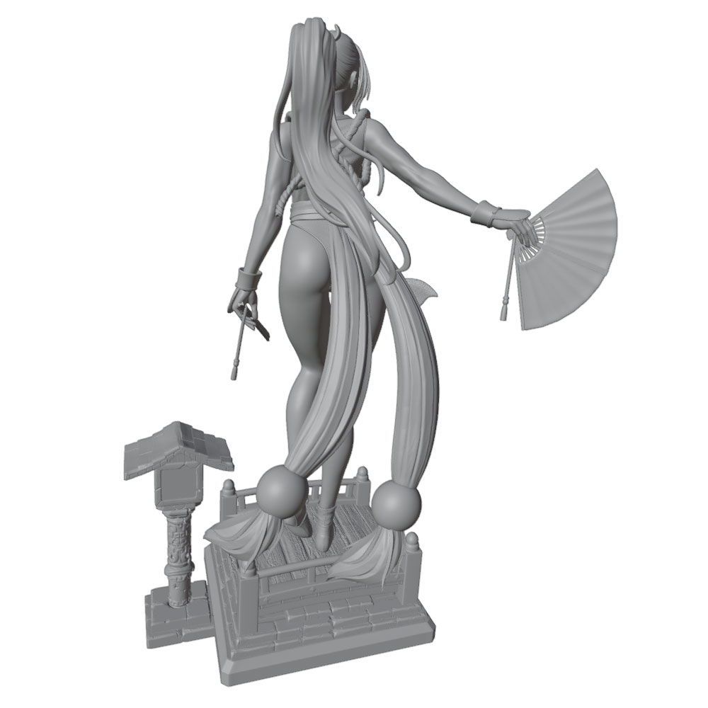 Estátua em Resina de Menina Se - 3D Printing Article avaliação e preço
