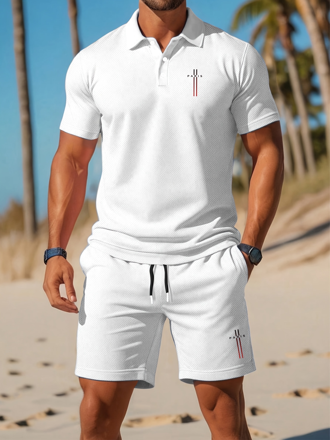 Conjunto de Camisa Polo Mascul - 3D Printing Design avaliação e preço
