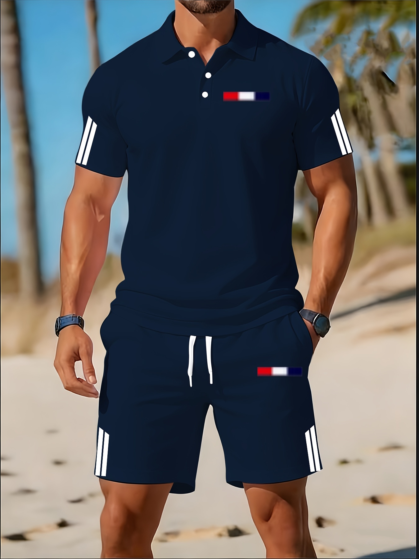 Conjunto de Camisa Polo Mascul - 3D Printing Design avaliação e preço
