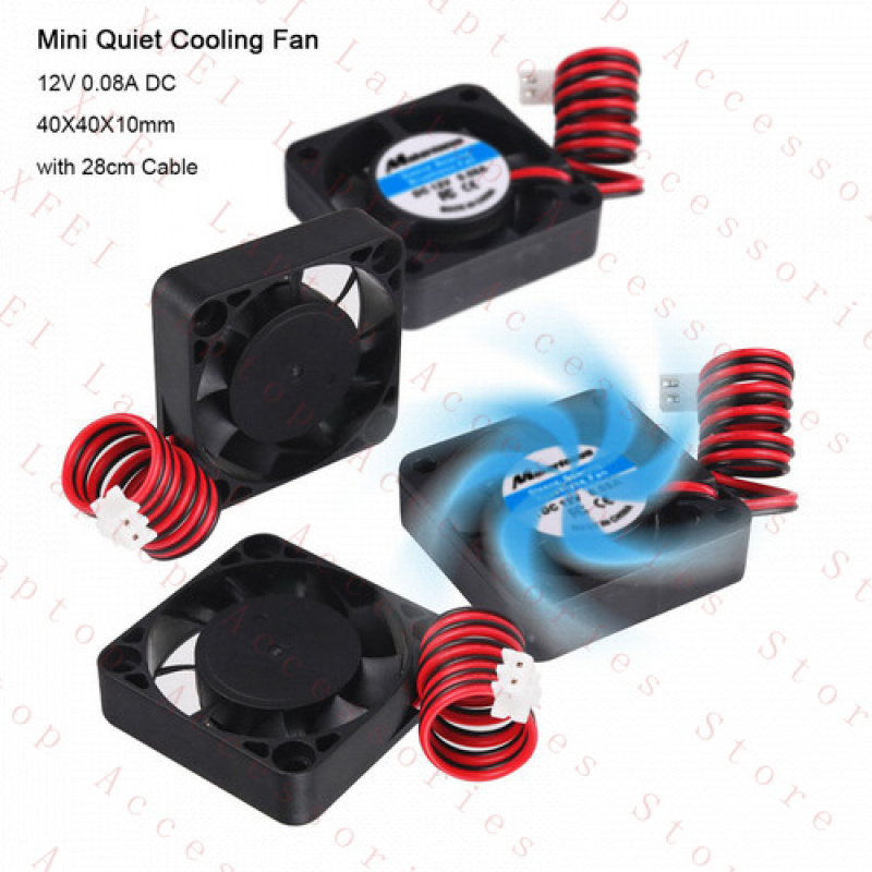 F 4X 12V Laptop Impressora 3D  - Cooling Fan 40Mm 3D avaliação e preço