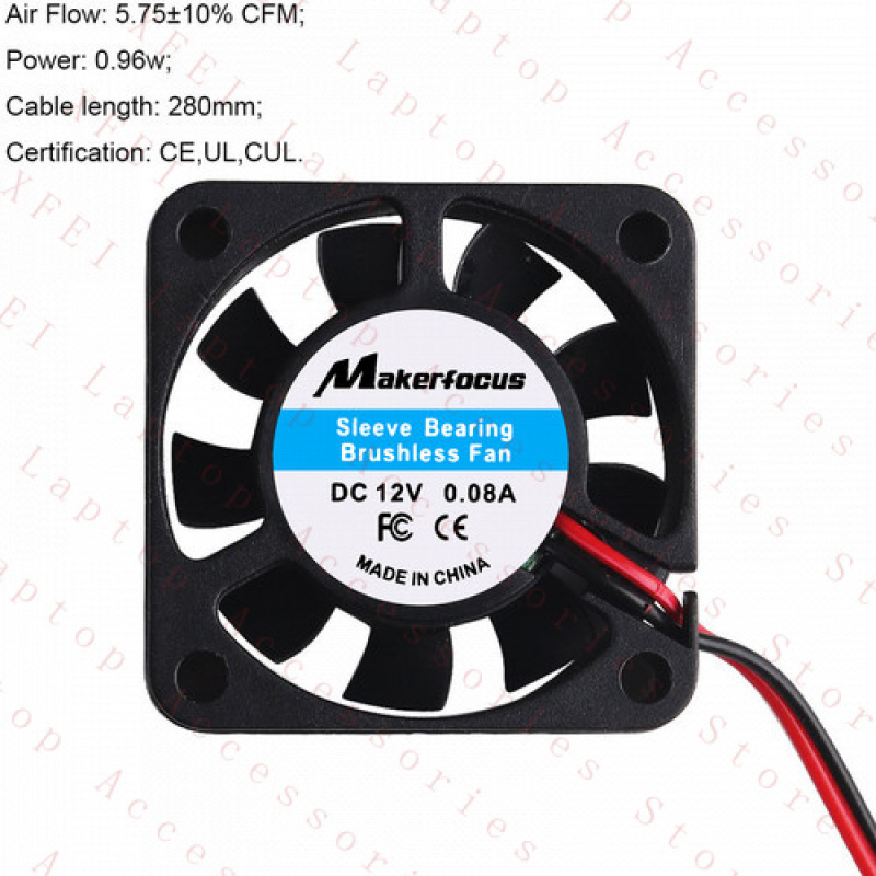 F 4X 12V Laptop Impressora 3D  - Cooling Fan 40Mm 3D avaliação e preço