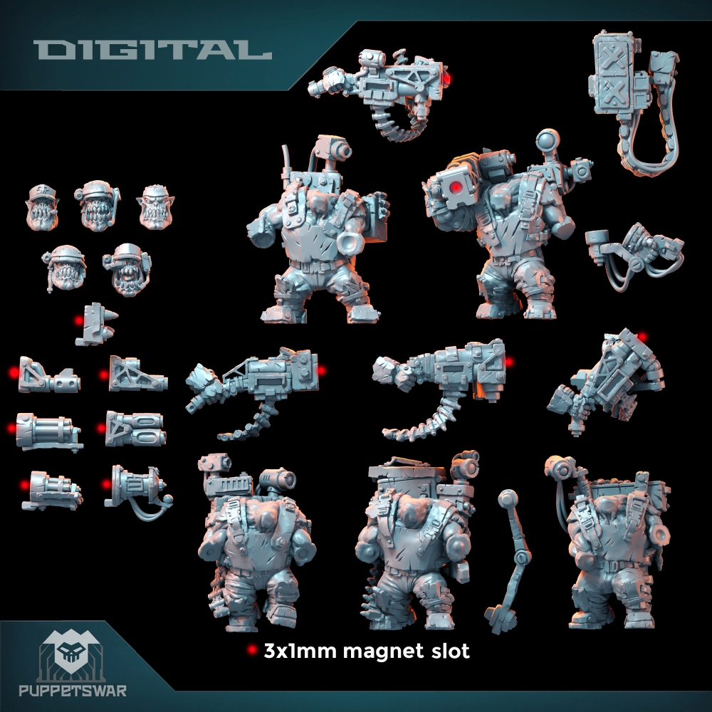 Esquadrão Orc Ultimate Badasse - 3D Printing Robot avaliação e preço