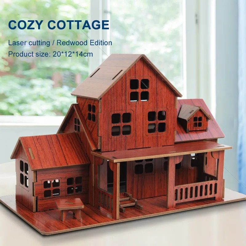 Quebra-Cabeça 3D de Madeira: K - 3D Printing House avaliação e preço