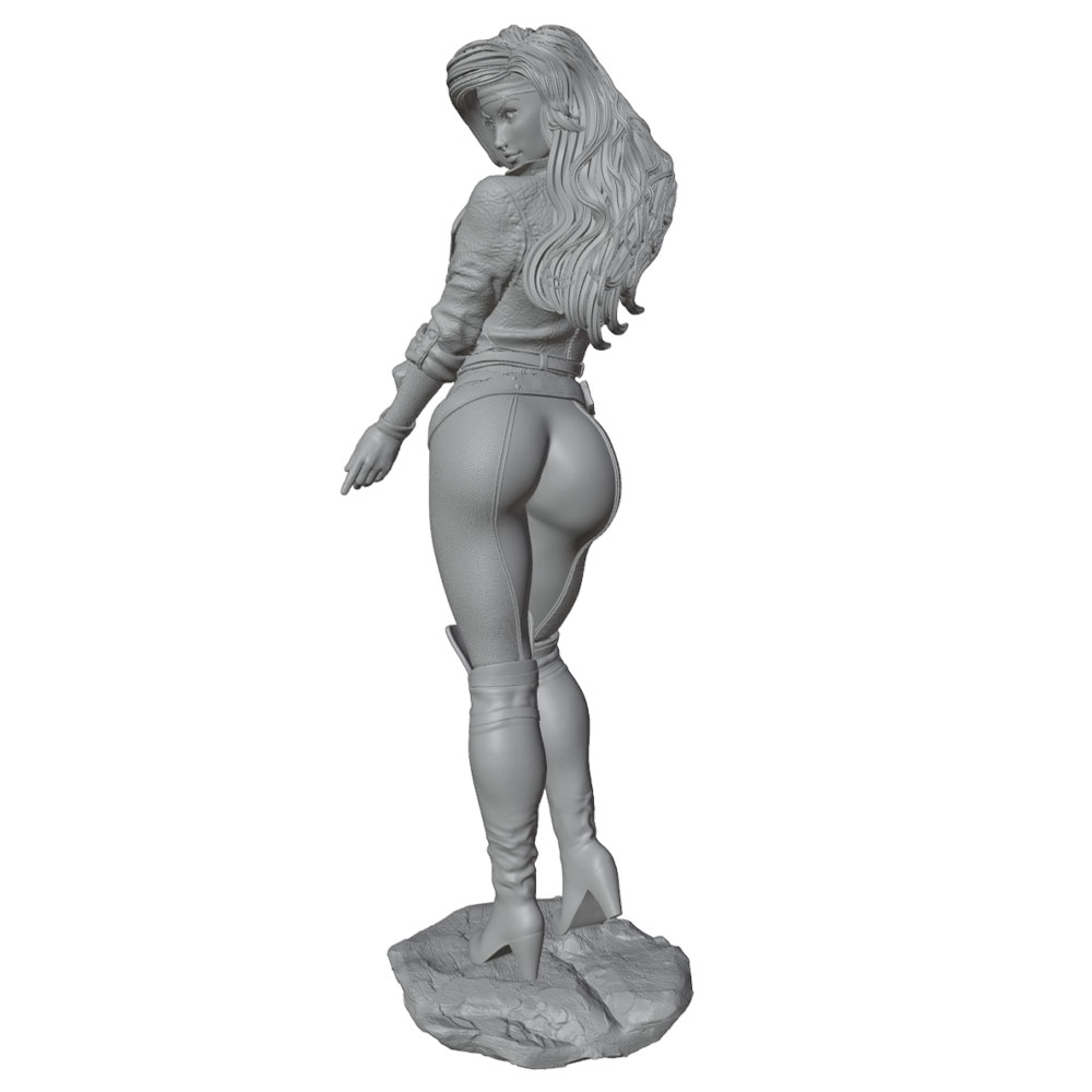 Personagem feminina realista e - 3D Printing Article avaliação e preço