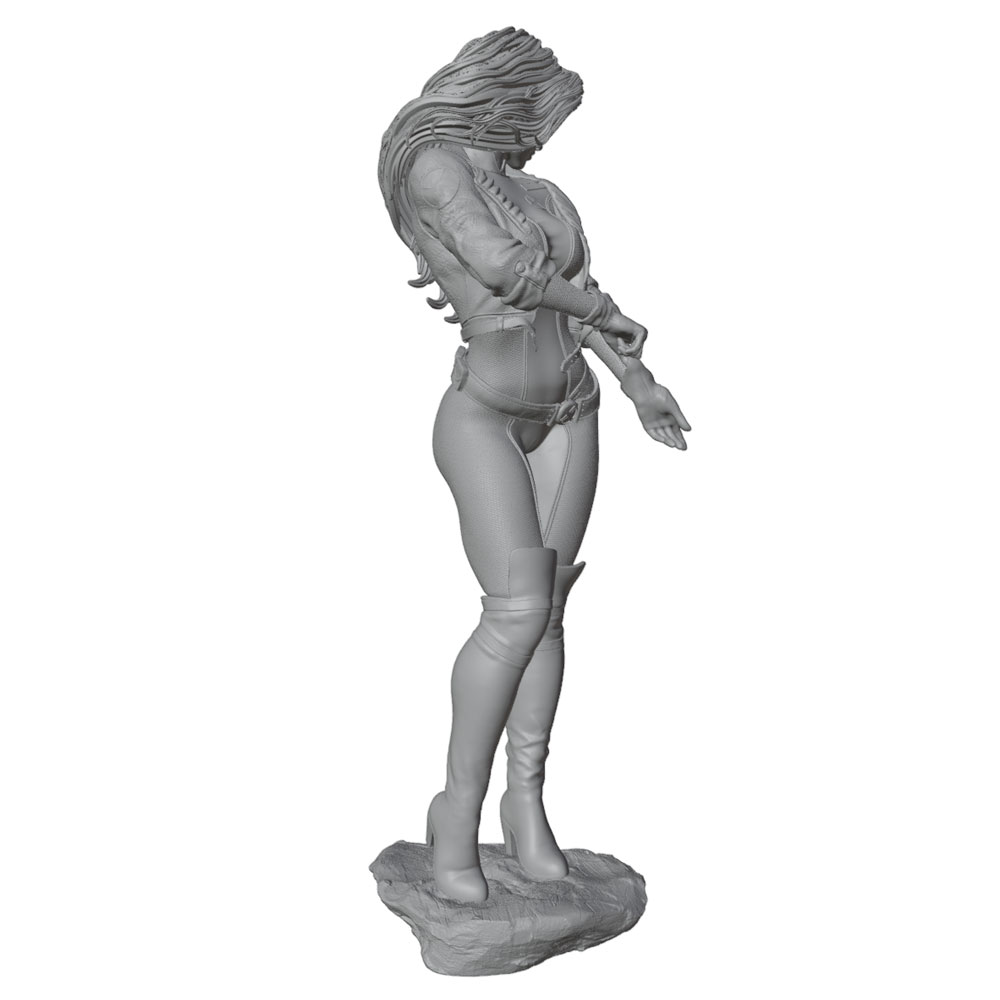 Personagem feminina realista e - 3D Printing Article avaliação e preço