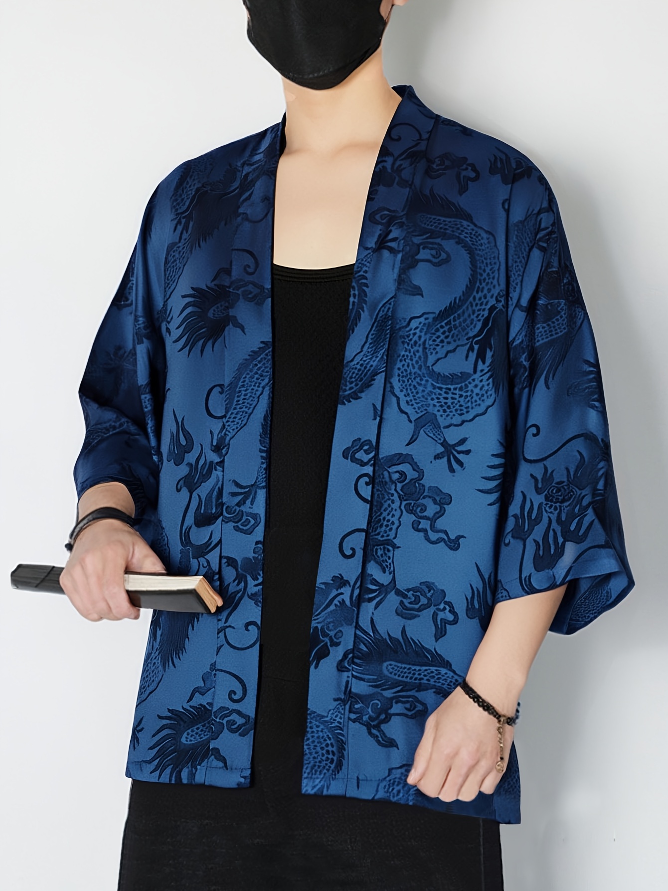 Kimono Masculino de Verão 2026 - 3D Printing Design avaliação e preço