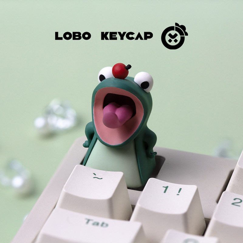 Tecla Lobo: Tecla 3D de Resina - 3D Printing Keyboard Keys avaliação e preço