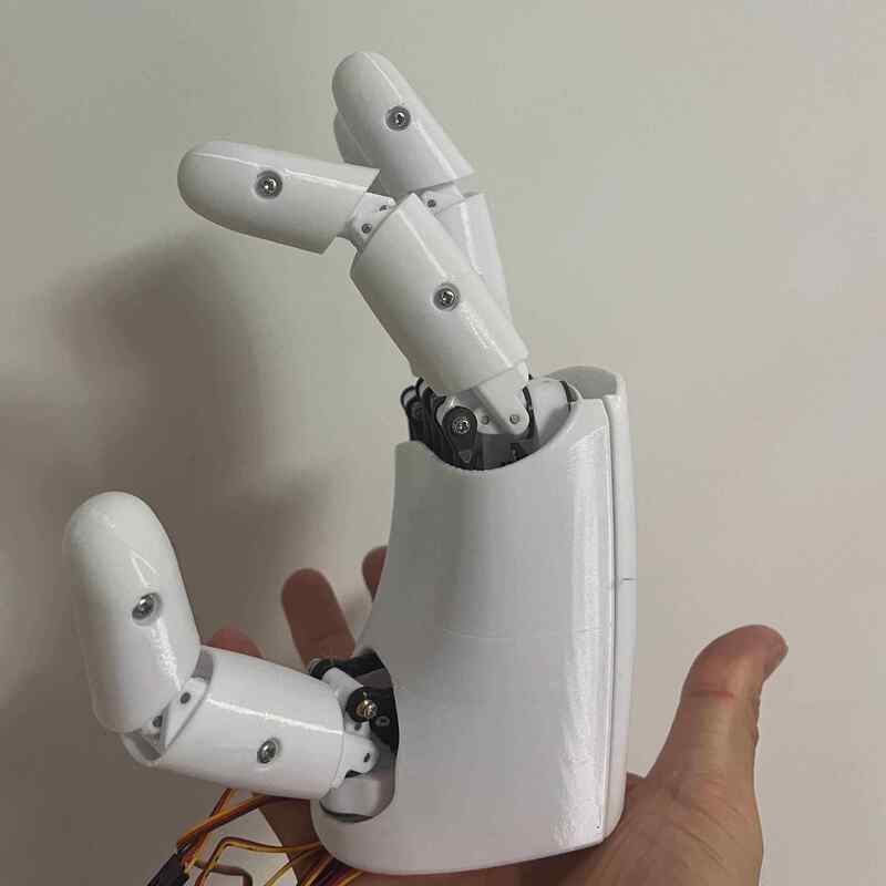 Mão Robótica AmazingHand 8 DOF - 3D Printing Robot avaliação e preço