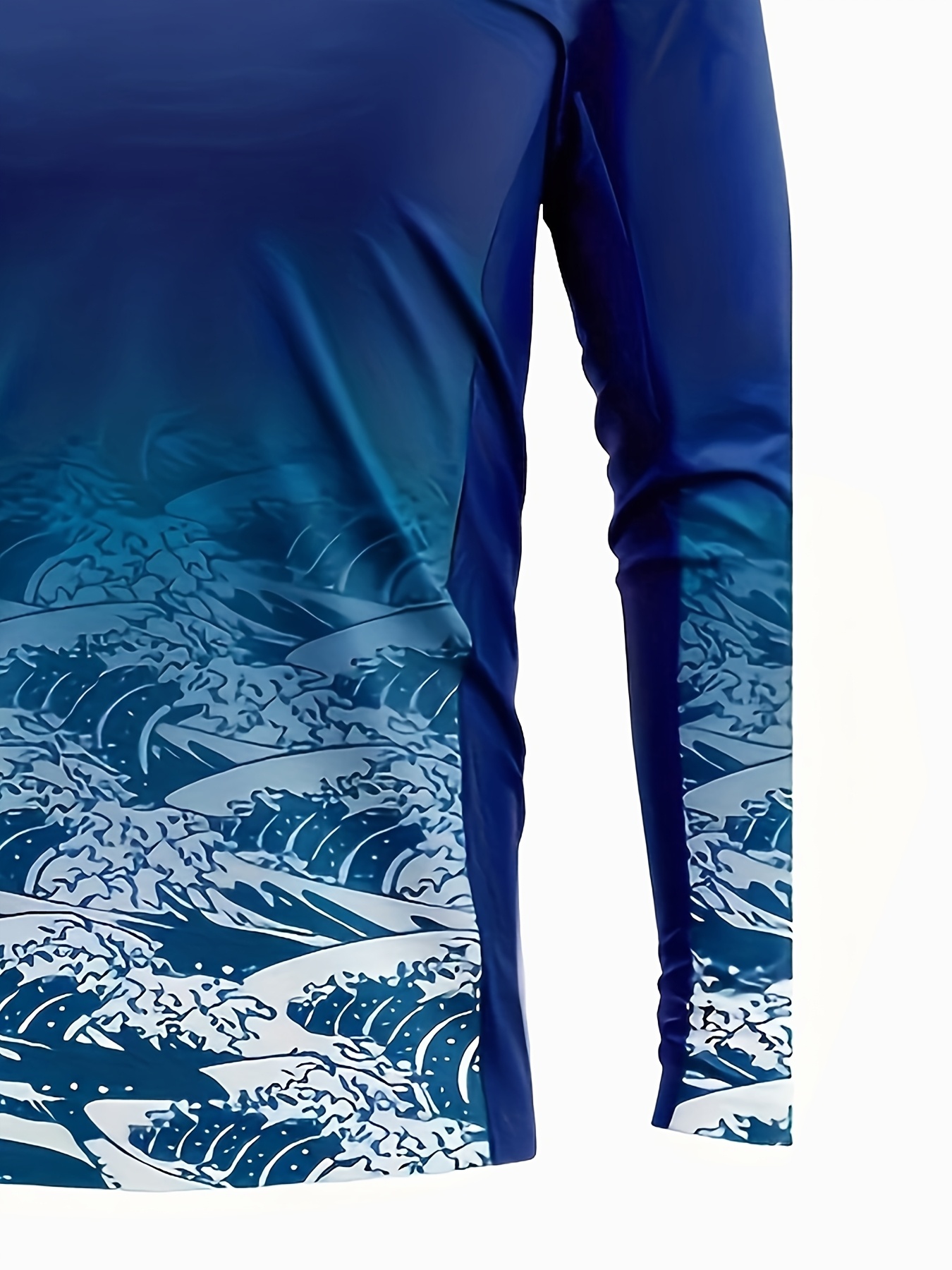 Camisa Masculina de Manga Long - 3D Printing Design avaliação e preço