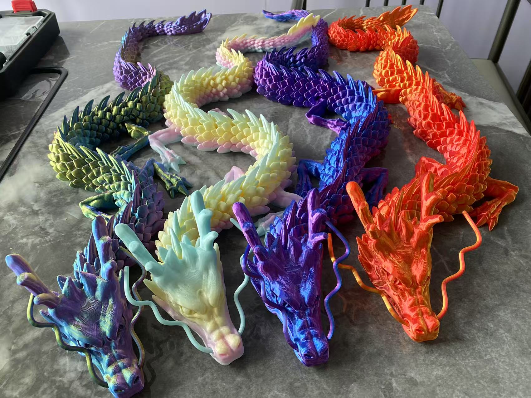 Brinquedo Dragão 3D de 60cm, D - 3D Printing Robot avaliação e preço