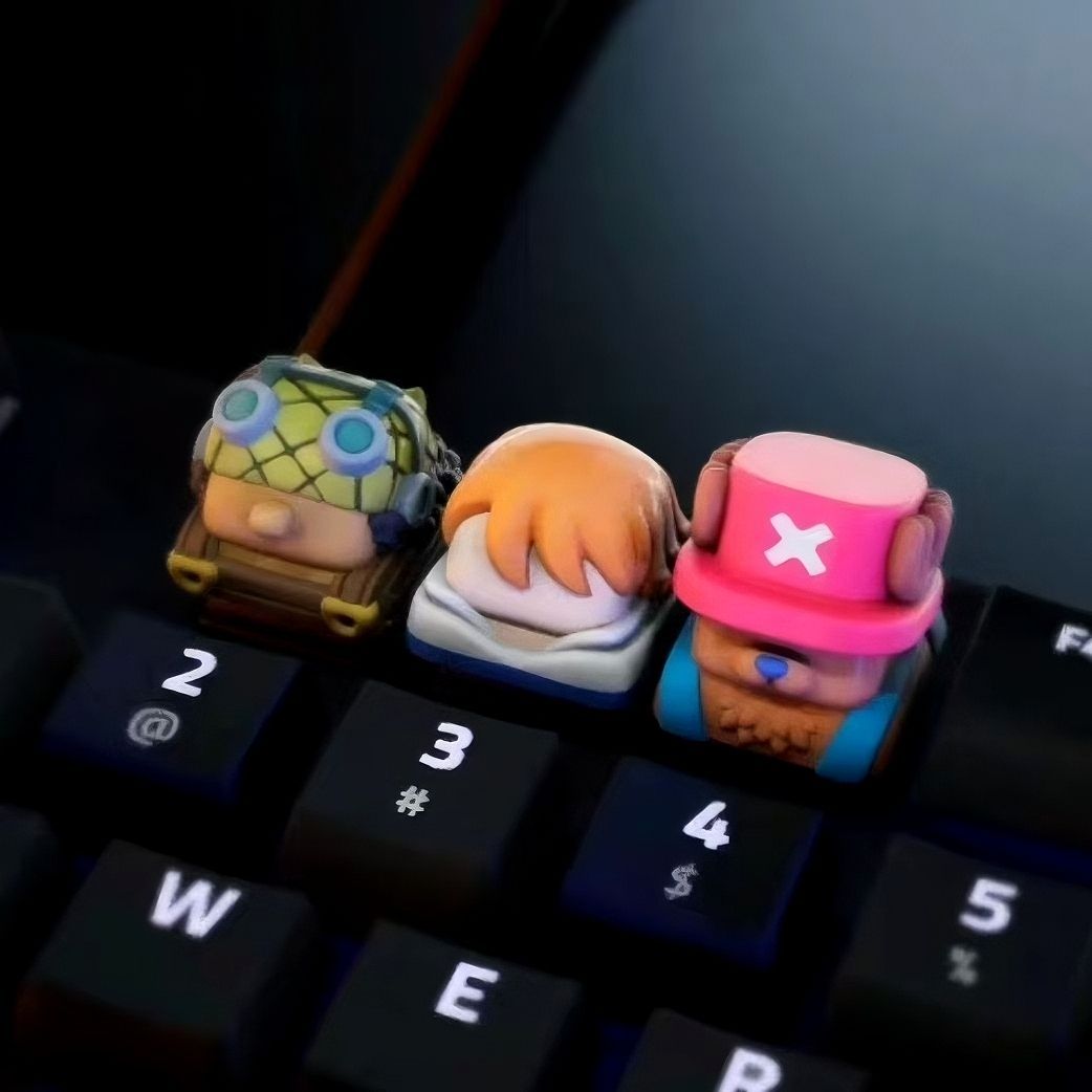 Uma peça chopper nami anime do - 3D Printing Keyboard Keys avaliação e preço
