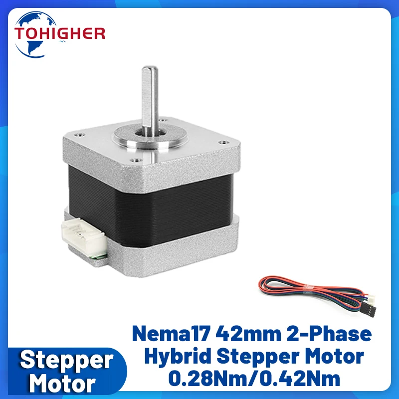 Motor de Passo Nema17 42 com 4 - 3D Printing Robot avaliação e preço
