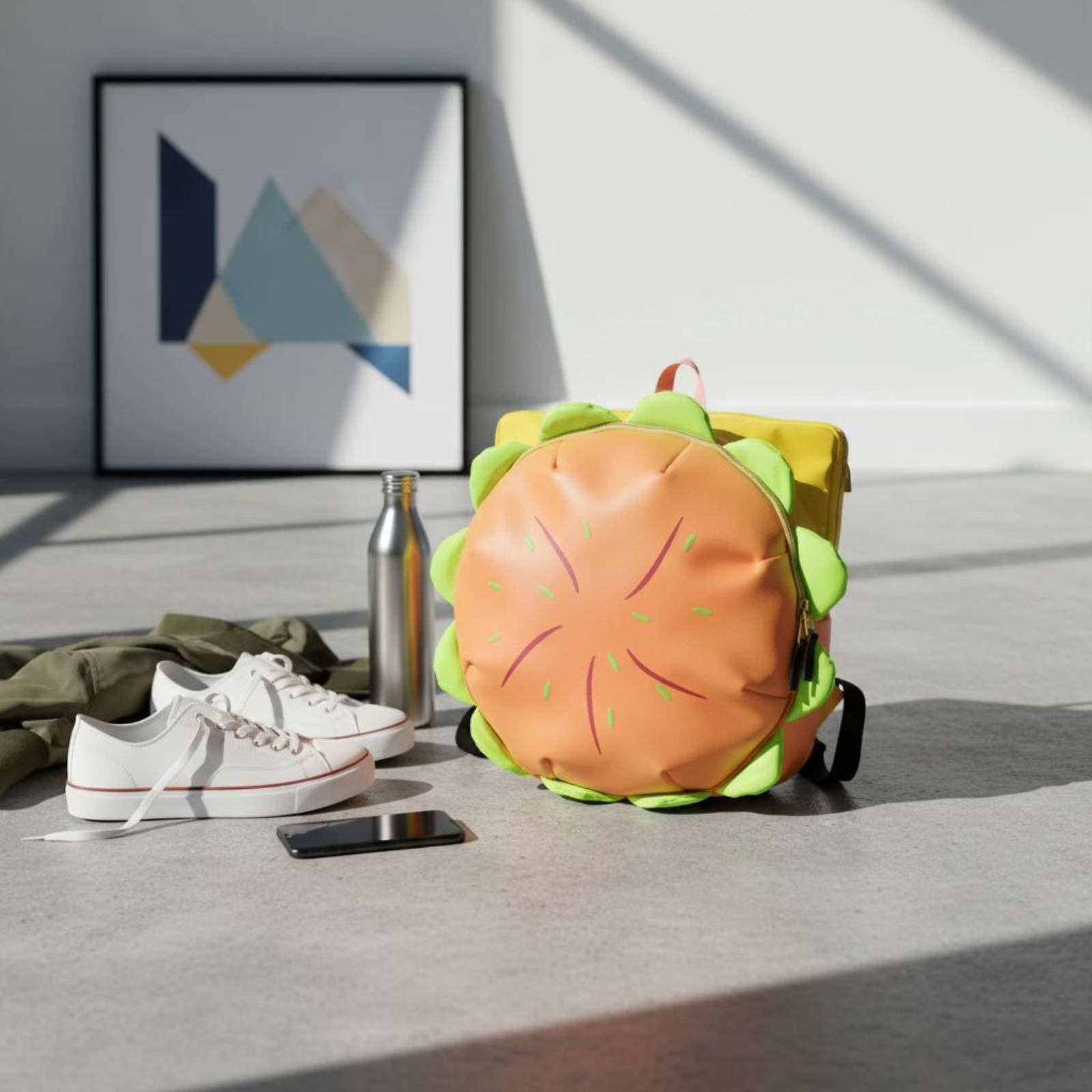 Mochila de Hambúrguer, Mochila - 3D Printing Design avaliação e preço