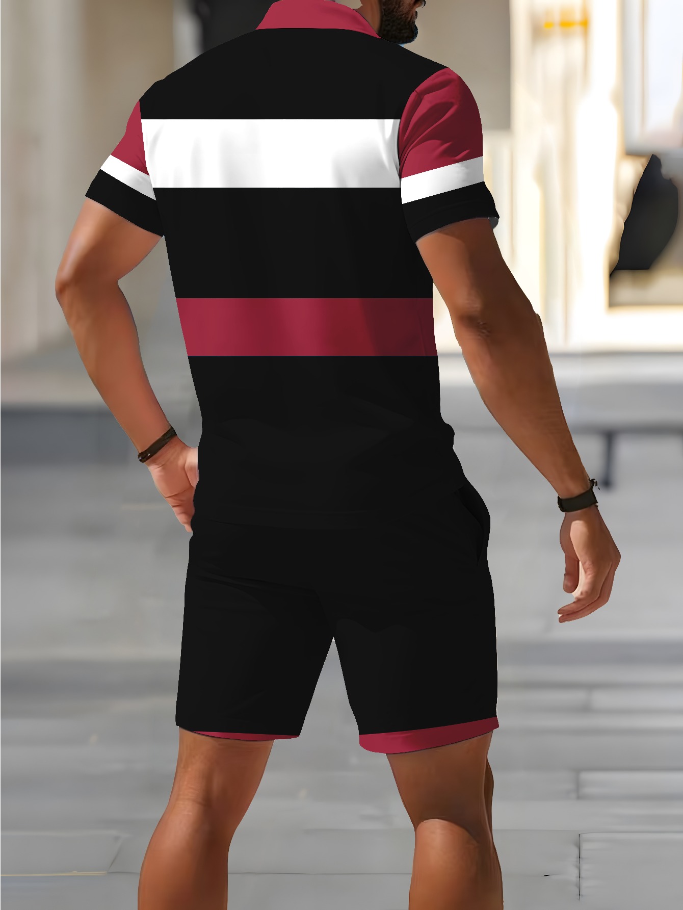 Conjunto de Camisa Polo Mascul - 3D Printing Design avaliação e preço