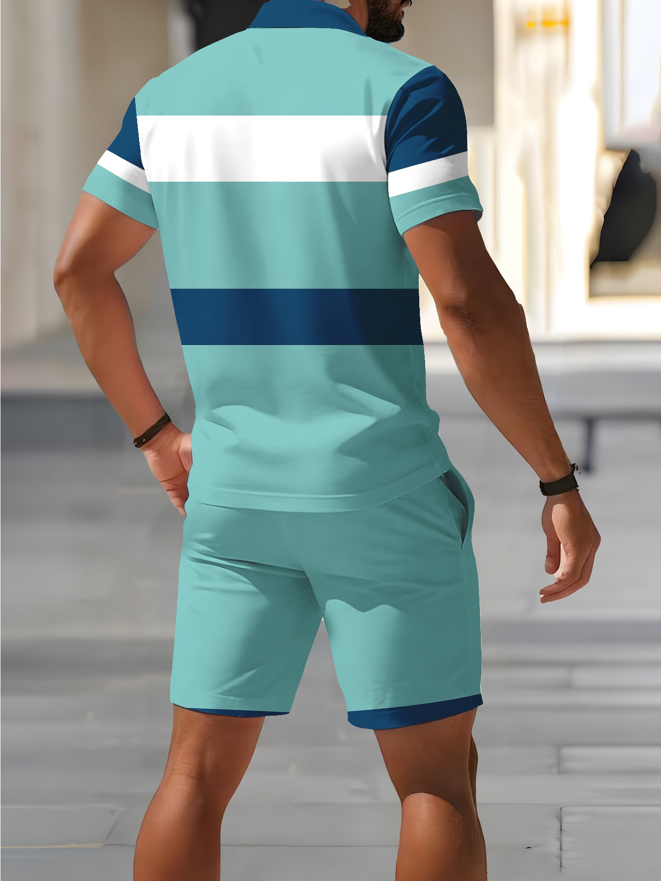 Conjunto de Camisa Polo Mascul - 3D Printing Design avaliação e preço