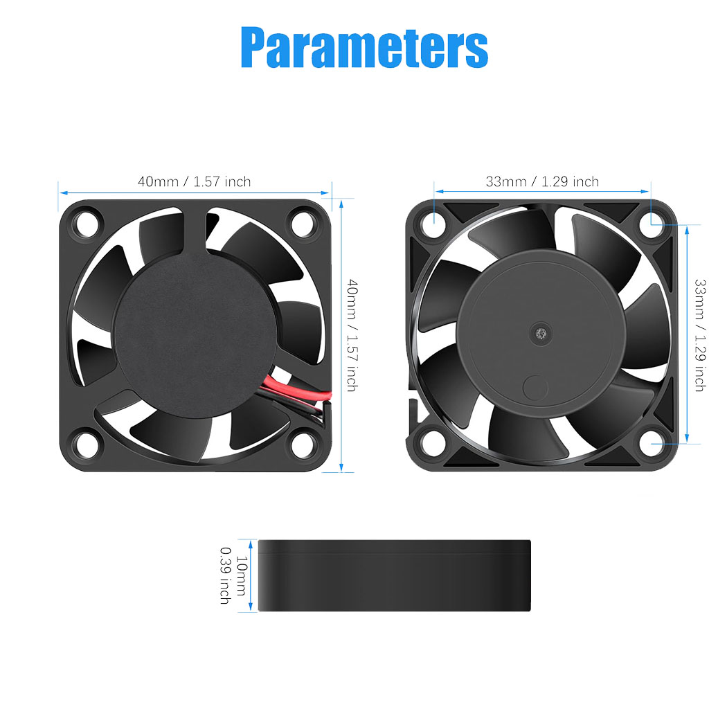 40mm caixa de computador coole - Cooling Fan 40Mm 3D avaliação e preço
