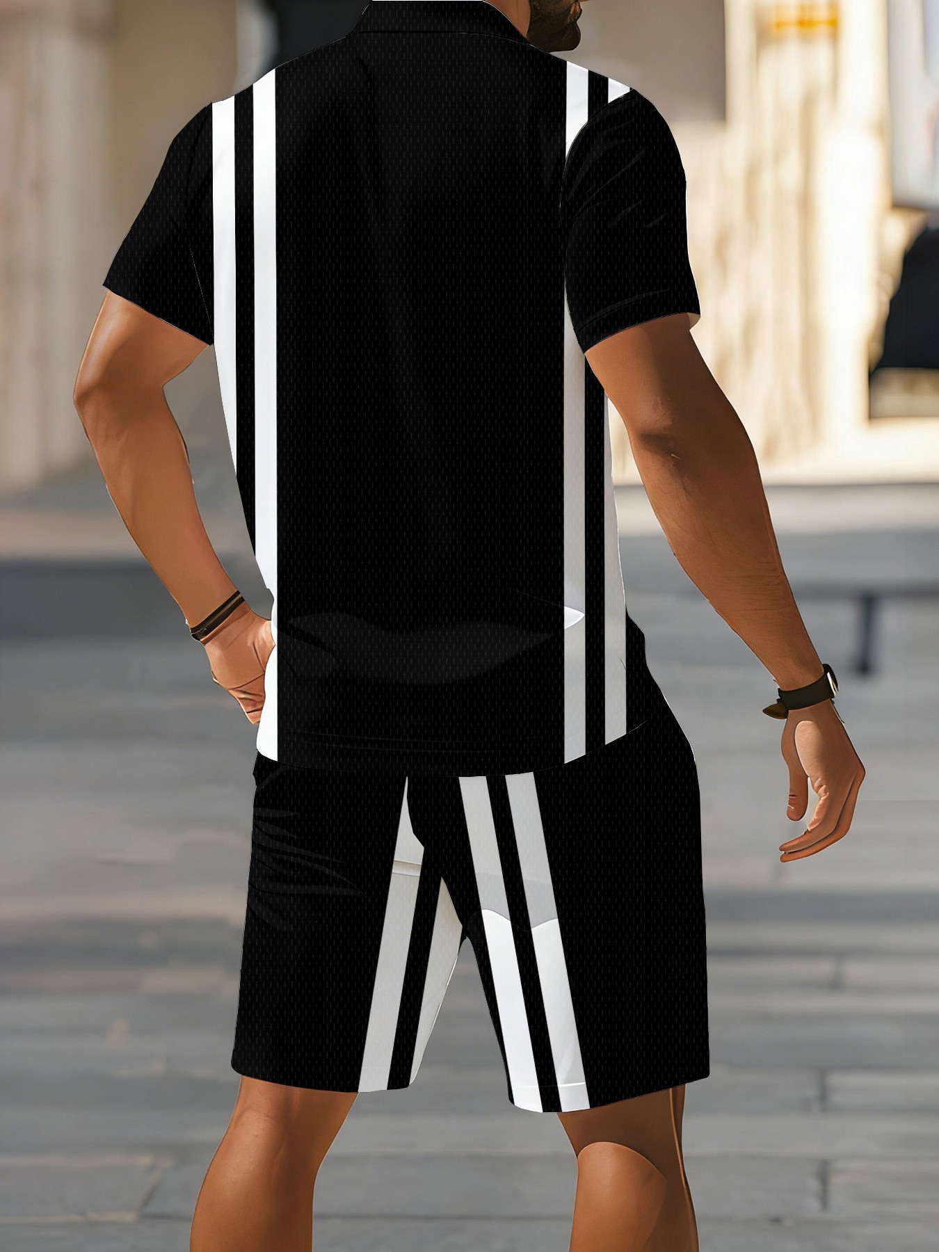Conjunto de Camisa Polo Mascul - 3D Printing Design avaliação e preço