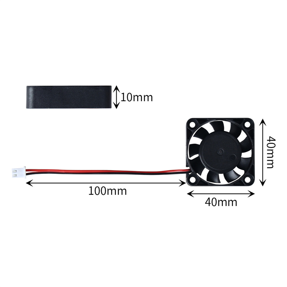 Exaustor Hidráulico de Refrige - Cooling Fan 40Mm 3D avaliação e preço